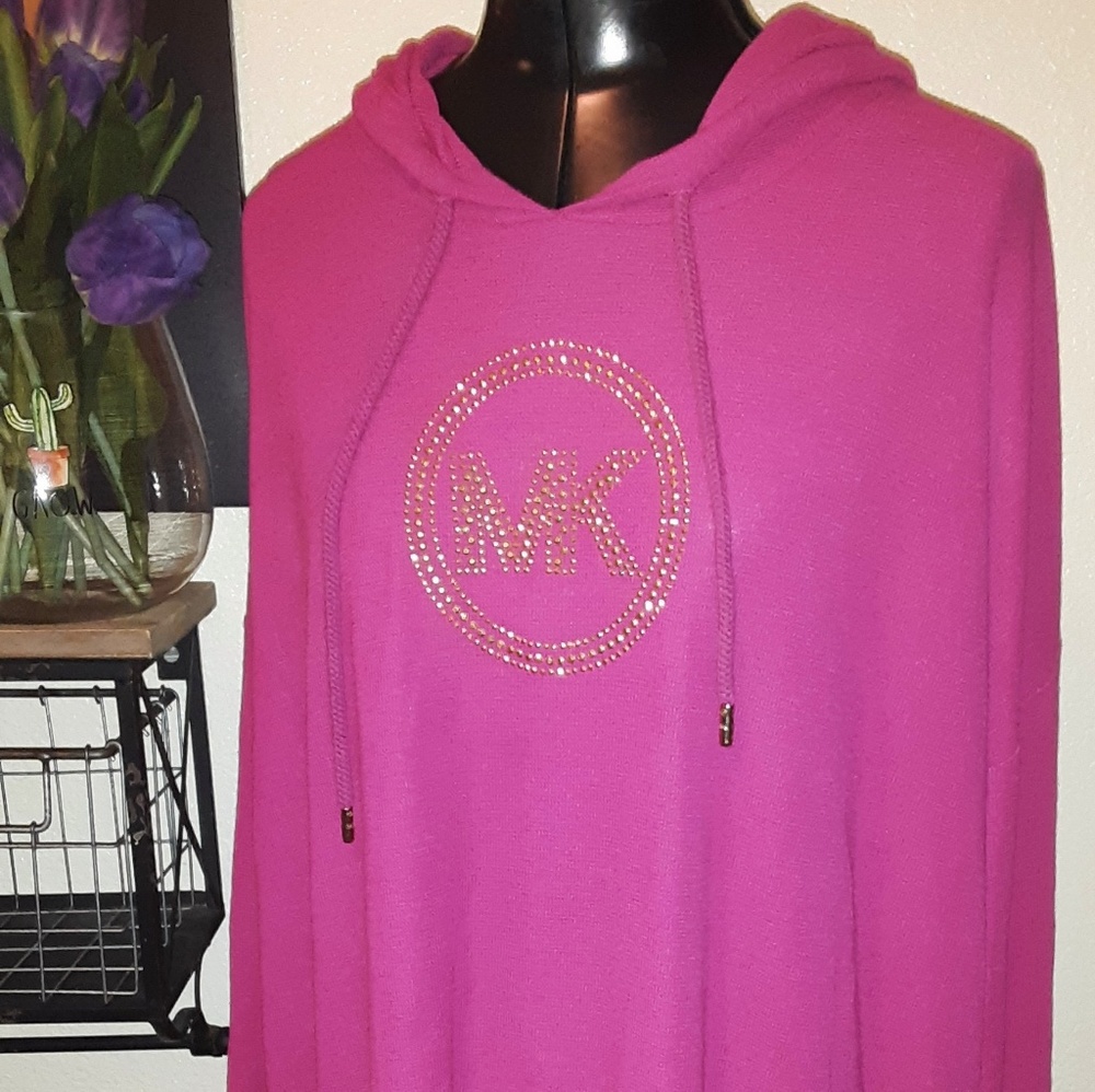 NWOT Hot Pink Micheal Kors Hoodie!💞